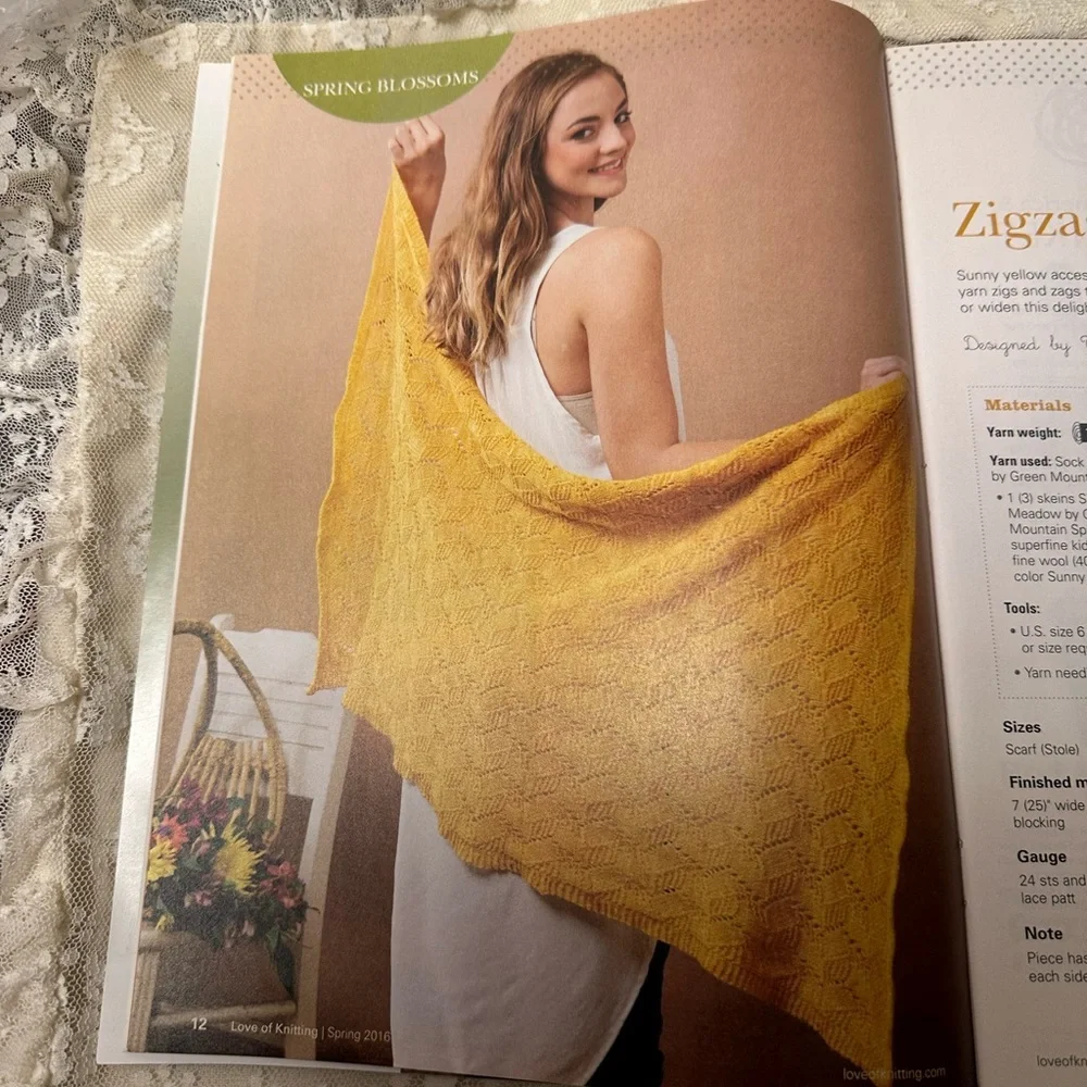 LOVE OF KNITTING MAGAZINE SPRING 2016